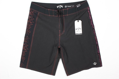 Billabong Men's D Bah Immortal Pro Board Shorts 32 Regular Length Black Flames