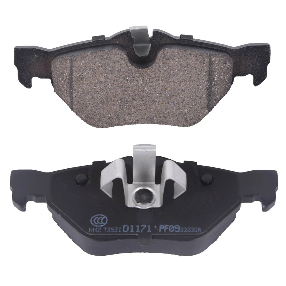 Pastillas de freno delanteras + traseras de cerámica 8 piezas para BMW 328i 328xi 328i xDrive X1 2007-2015 Foto 4 de 4