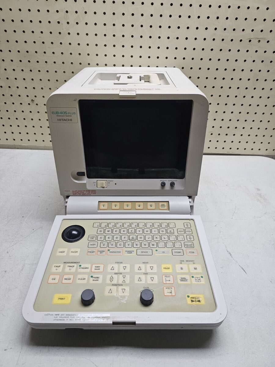 Hitachi Ultrasound Scanner Model: EUB-405 Plus Unit Doesn't Hitachi Ultrasound Scanner Model: EUB-405 Plus Unit Doesn't