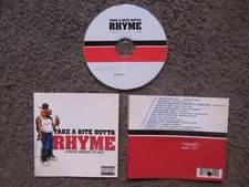 V/A "TAKE A BITE OUTTA RHYME:A ROCK TRIBUTE TO RAP" 2000 NM INTRO CHUCK D. OOP