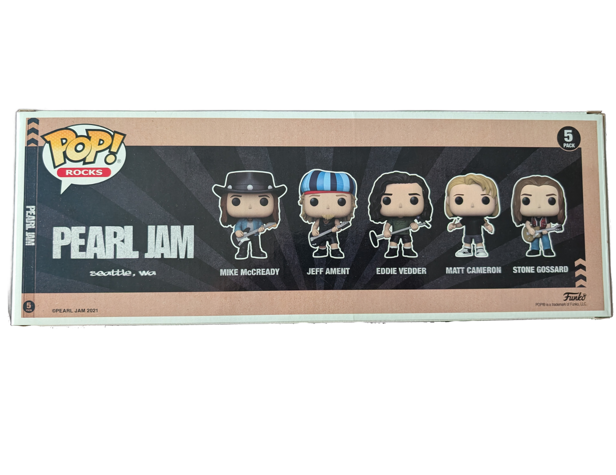 Funko Pop! Rocks Pearl Jam Vinyl Figure 5-Pack Ten Club Era