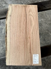 Red Oak Slab #1504, live edge, unfinished, free shipping