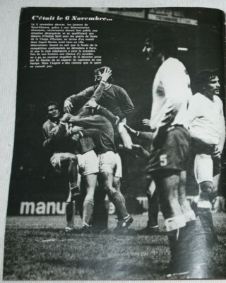 Saint-Etienne équipe type 1974 par saillier