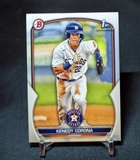 Kenny Corona 1st Rookie Card RC 2023 Bowman Prospects BP-148 Houston Astros