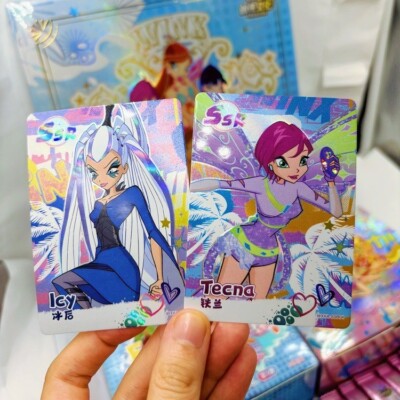 Winx Club Fairy Spirit Wonderland Card Anime Fairy Collection