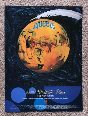 SQUEEZE - SOME FANTASTIC PLACE 1993 Full page UK magazine ad
