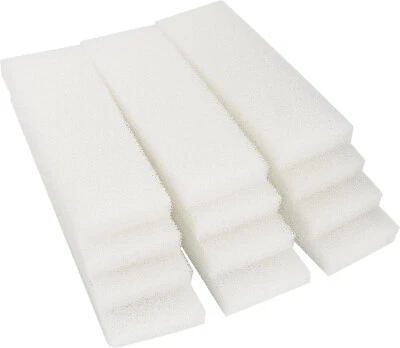 KUAHOME 12 Foam Filter Pads For Fluval 204 205 206 304 305 306 Canister Filters