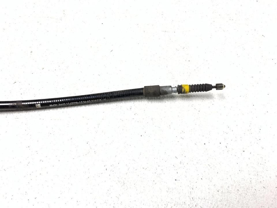 BMW 745Li E66 2002-2005 tracción trasera izquierda lado del conductor cable de freno de estacionamiento OEM Foto 4 de 4