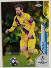 2019-20 Topps Chrome UCL Sapphire Edition Lionel Messi #1 for sale