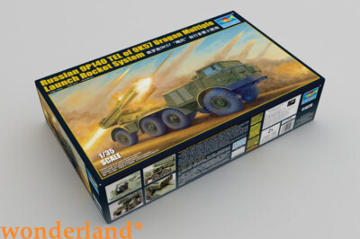 Trumpeter 01026 1/35 Soviet 9P140 TEL of 9K57 Uragan Multiple Launch Rocket
