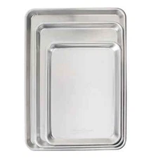 Nordic Ware Naturals 3-Piece Cookie Sheet Set
