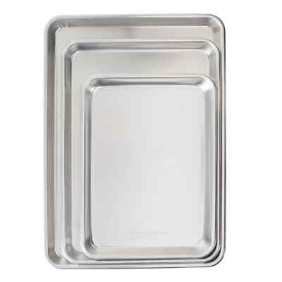 Nordic Ware Naturals 3-Piece Cookie Sheet Set