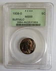 1938-D PCGS MS66 Buffalo Nickel