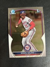 2023 Bowman Chrome Edwin Solano 1st Bowman Nationals 