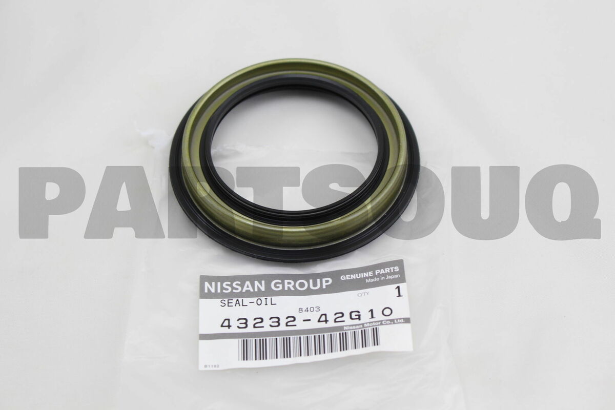 4323242G10 Genuine Nissan SEAL-GREASE,REAR HUB 43232-42G10 4323242G10 Genuine Nissan SEAL-GREASE,REAR HUB 43232-42G10