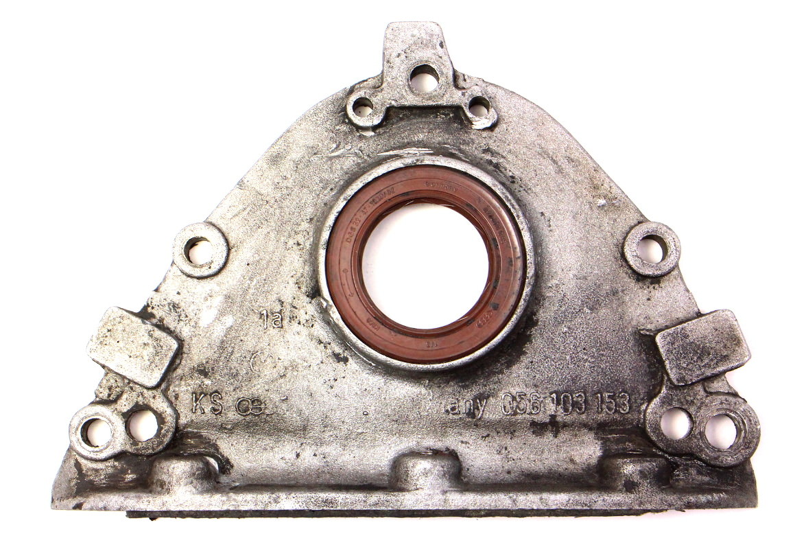 Crank Plate Cover Seal 2.0 1.8T VW Jetta Golf Passat Corrado