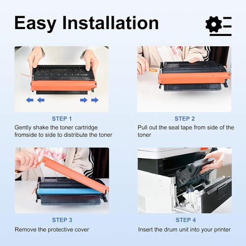 Kompatible Tonerkassette 2 x 121 Schwarz für Canon ImageClass D1650 1620 - Bild 6 von 8