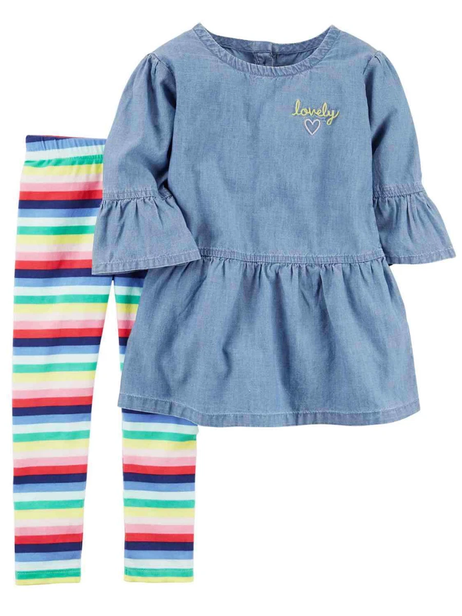 toddler girl chambray shirt