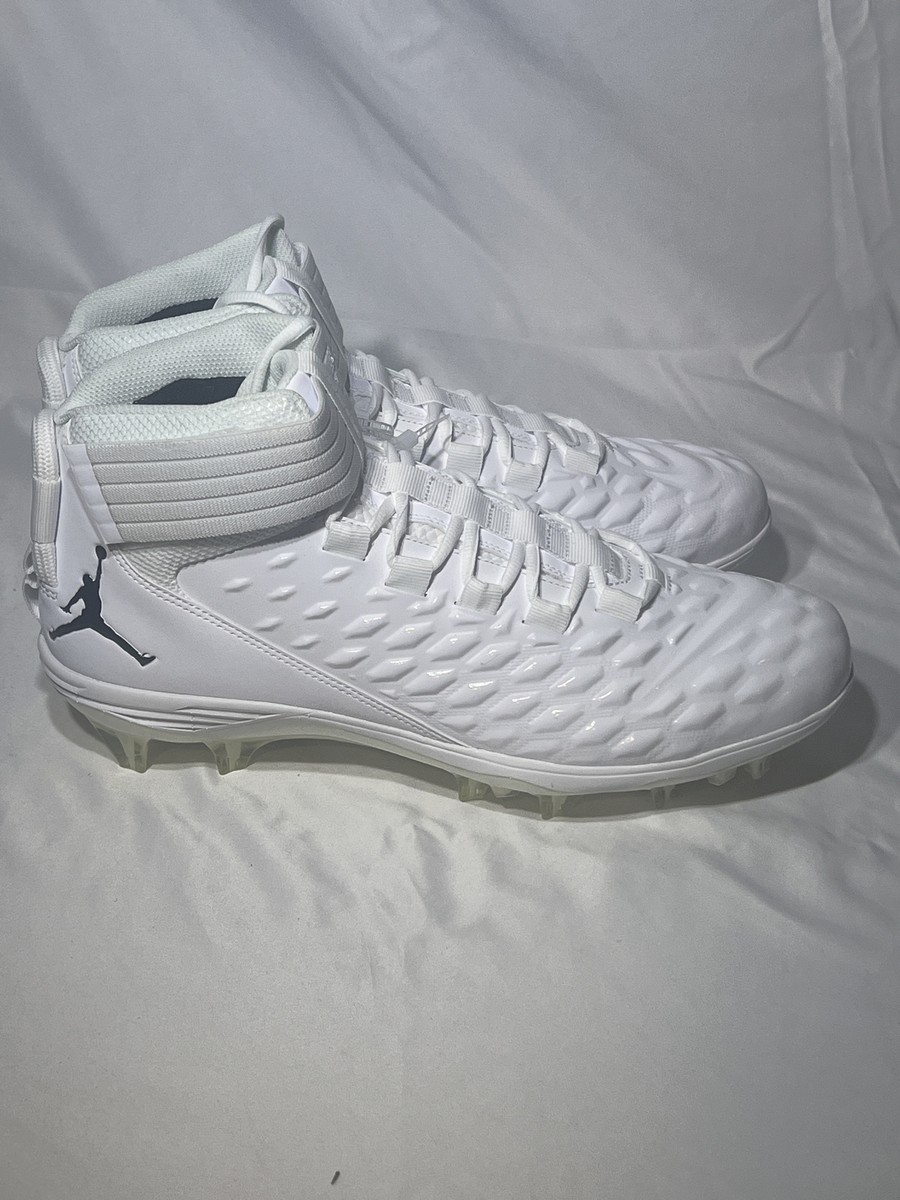 NEW Nike Air Jordan Force Savage 2 Football Cleats CV1663-103 Size 12.5 White s-l400.jpg main image 4