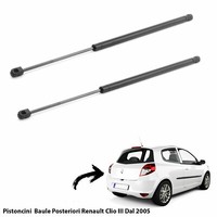 2 Gasfedern Kolben Portelone GepäCk Renault Clio Iii Von 2005