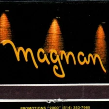 Magnan Restaurant Montreal Quebec Canada Matchbook Cover MBC1C