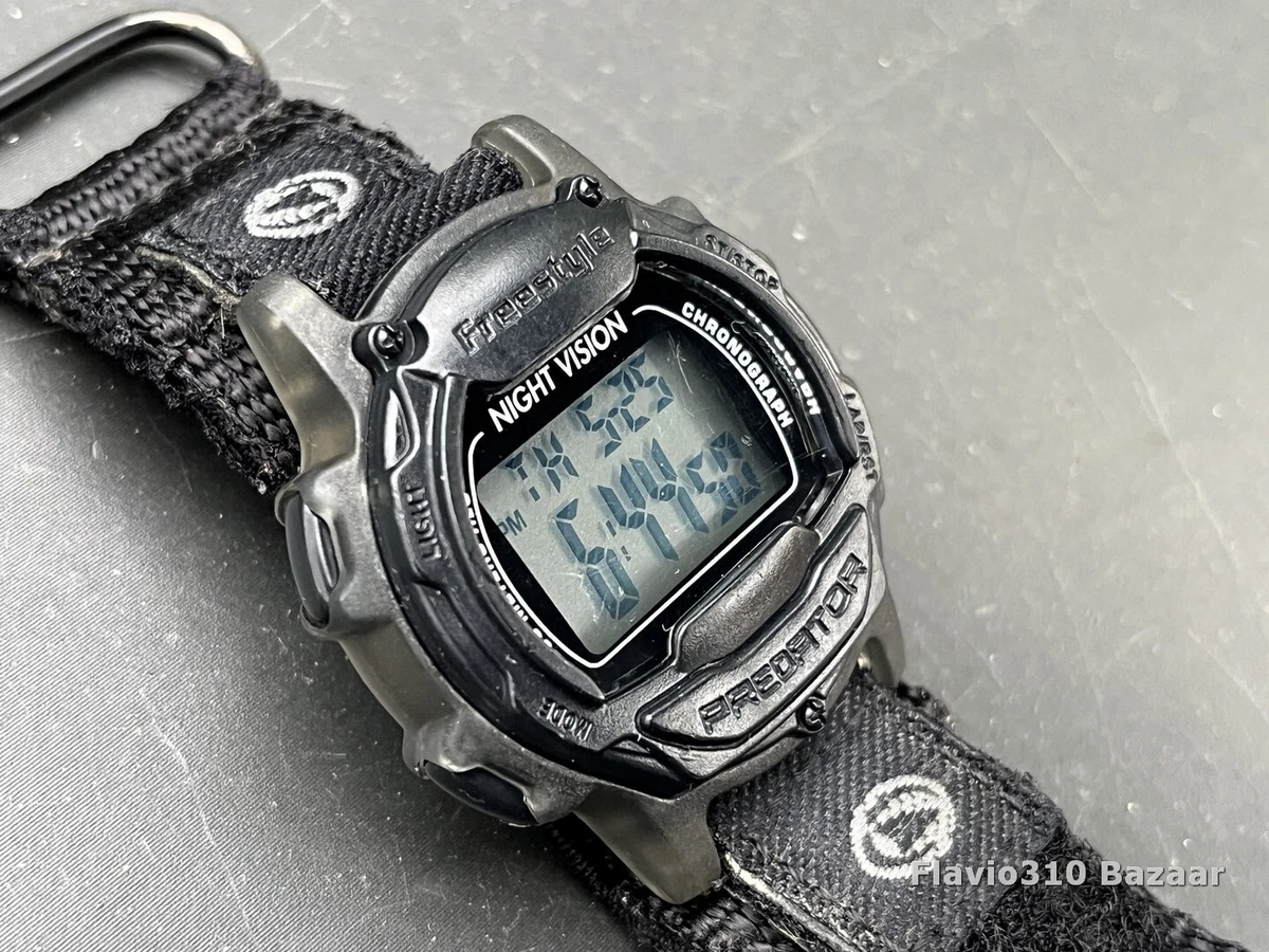 Classic FREESTYLE Predator 306 Night Vision 40mm Surfing Watch - New Battery