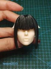 1/6 1/12 1/18 Manon Fighter Girl Head Sculpt For 12" 6" 3.75" Male Figure Body