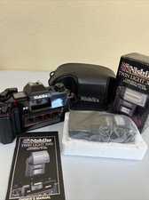 Nishika N8000 35 mm Quadrascopic Stereo 3D Lenticular Camera TESTED WORKING