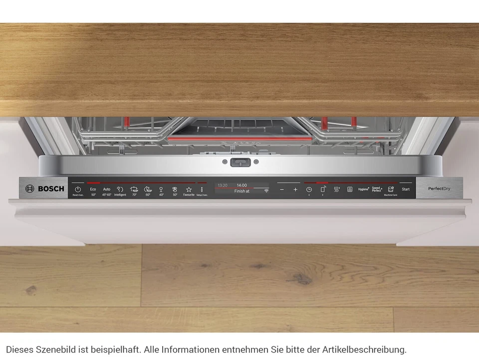 Bosch SBD8TCX01E Vollintegrierter XXL Geschirrspüler 60 cm Serie 8 ZeolithEEK: A - Bild 3 von 4