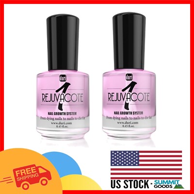Versatile Nail Growth System - Rejuvacote 1 with Hydrolyzed Proteins - 2 Bottles