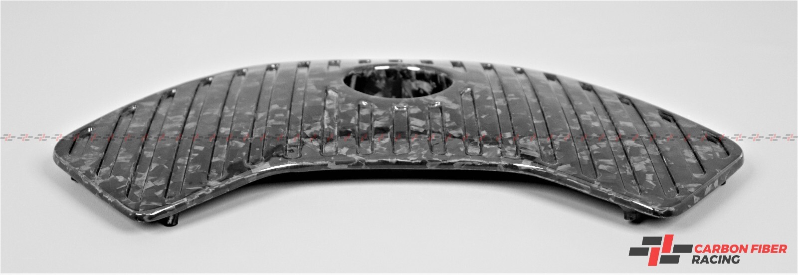 McLaren 650S, 675LT, MP4-12C Ribbed Finish Coolant Top Tank Cover Carbon Fiber