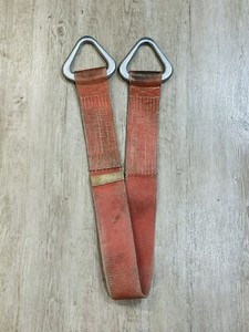 Wisco Lift Sling Heavy Duty Aluminum 64'' Choker 4/8000 Basket Strap 4'' Wide