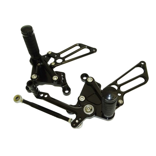 Adjustable Rearsets Footrests Foot Pegs Rear Set For MV Agusta F4 1000 1998-2009 - Picture 9 of 22