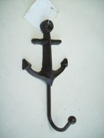Gusseisen Haken Wandhaken Anker Deko Kleiderhaken Shabby Garderobenhaken Einzel