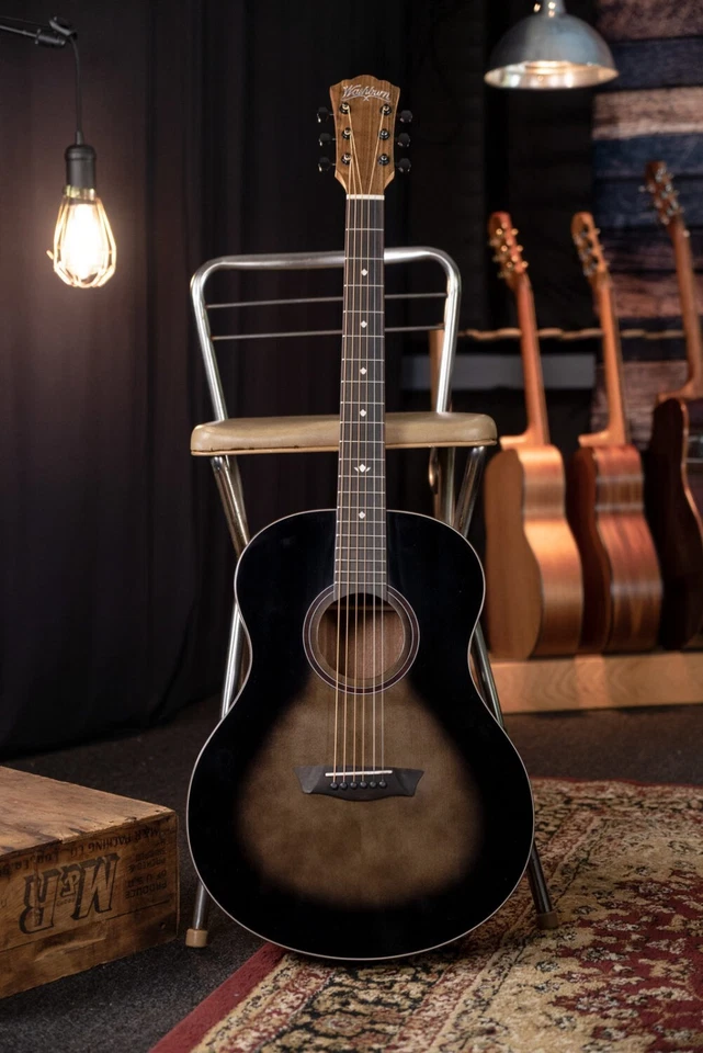 Washburn BTS9CH Bella Tono Novo S9 Studio Acoustic Guitar - image 2 of 4