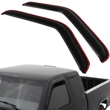 Window Visor Vent Rain Shades Guard Deflectors For 93-11 Ford Ranger Regular Cab
