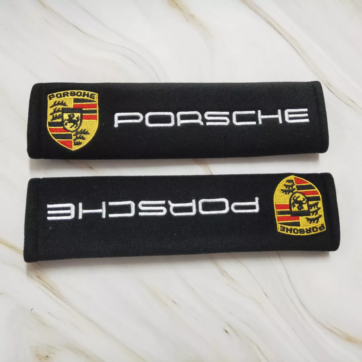 Porsche seat cheap belt pads
