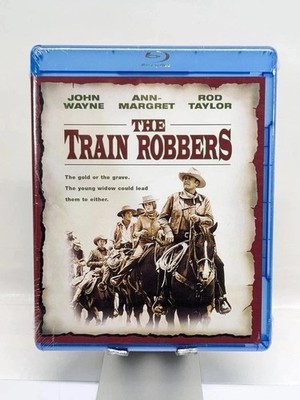 The Train Robbers (Blu-ray, 1973) John Wayne RARE OOP NEW SEALED FREE SHIPPING