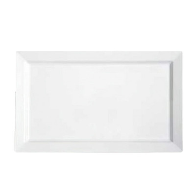 G.E.T. ML-116-W White 18 Melamine Plastic, Display Tray - Bake & Brew, Break Res