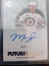 11-12 Upper Deck SP Authentic #228 MARK SCHEIFELE #228 48/999 Auto Wow Look 👍🔥