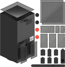Dust Filter for Xbox Series X, Vent Dust Filter Cover Top Case Dust Proof Filter