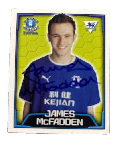 Merlin Premier League 04 - # 223 - JAMES McFADDEN - Everton - Picture 1 of 3