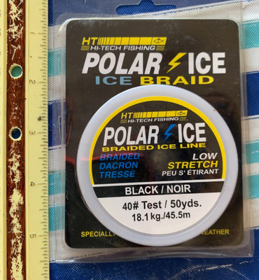 Polar Ice Fishing Line By HT Hi-Tech Fishing Various Sizes Each Sold Separately