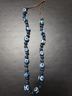 Vintage Evil Eye, Worry Bead, Protection Necklace MINT COND — photo 1