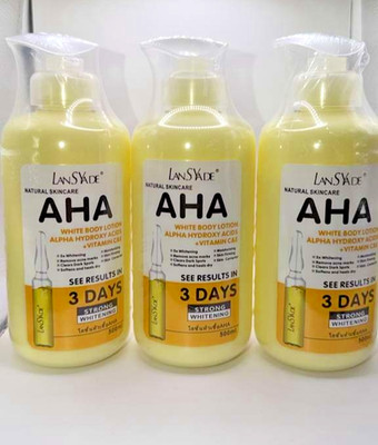 AHA Strong Brightening Body Cream Hydroxy Acid Vitamin C Whitening 500ml USA