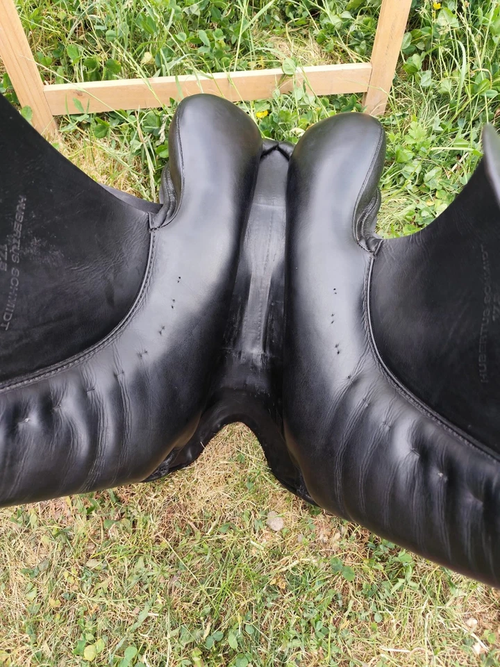 Sattel Dressur von Passier, Hubertus Schmidt 17,5" Schwarz - Bild 4 von 4