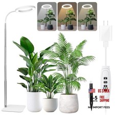 Grow Lights for Indoor Plants - Full Spectrum LED Plant Growing 1 HEAD White