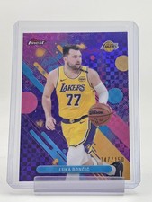 LUKA DONCIC 2025-26 TOPPS FINEST PURPLE X-FRACTOR COMMON #81 /150 LAKERS Q6992