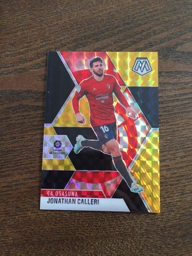 2020-21 Panini Mosaic Jonathan Calleri Black Gold 2/8 Argentina CA Osasuna