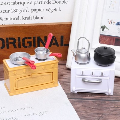 1:12 Dollhouse Kitchen Cooking Ware Ccooking Bench Spatula Scoop Kettle Pot Toy